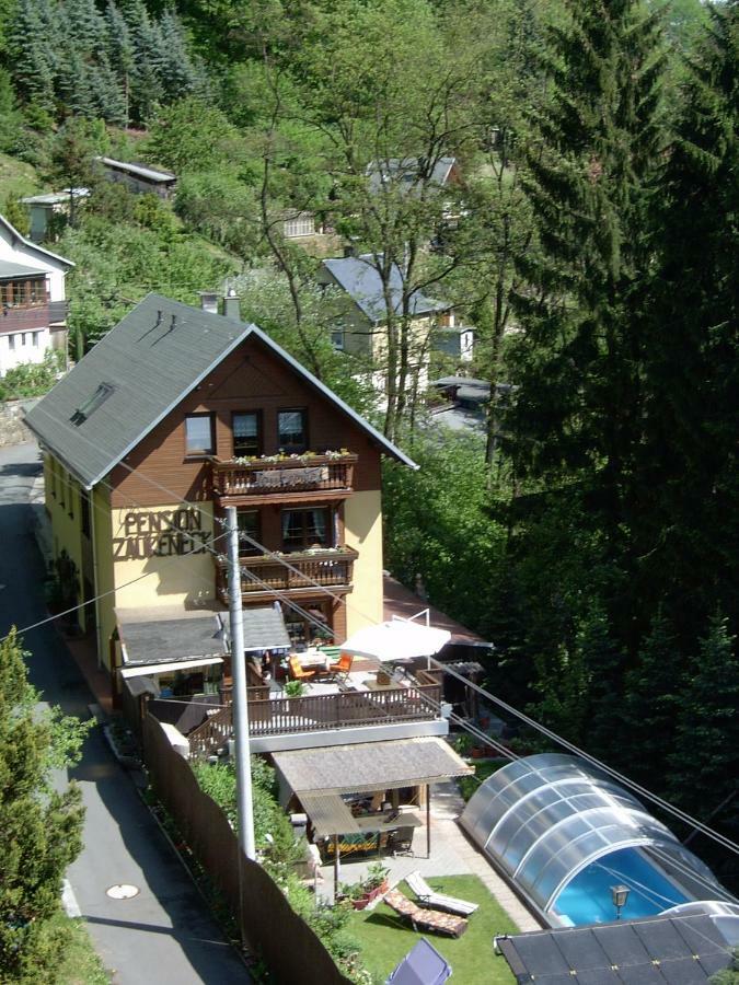 Pension Zaukeneck Bad Schandau Exterior foto